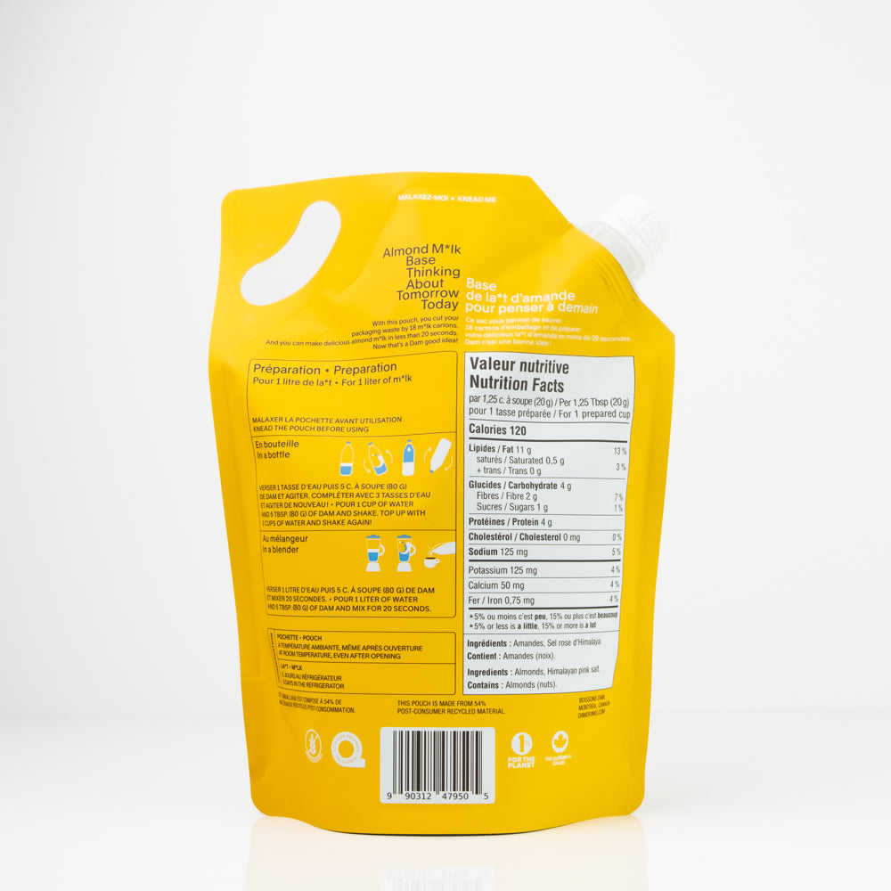 Amande non sucré 18L