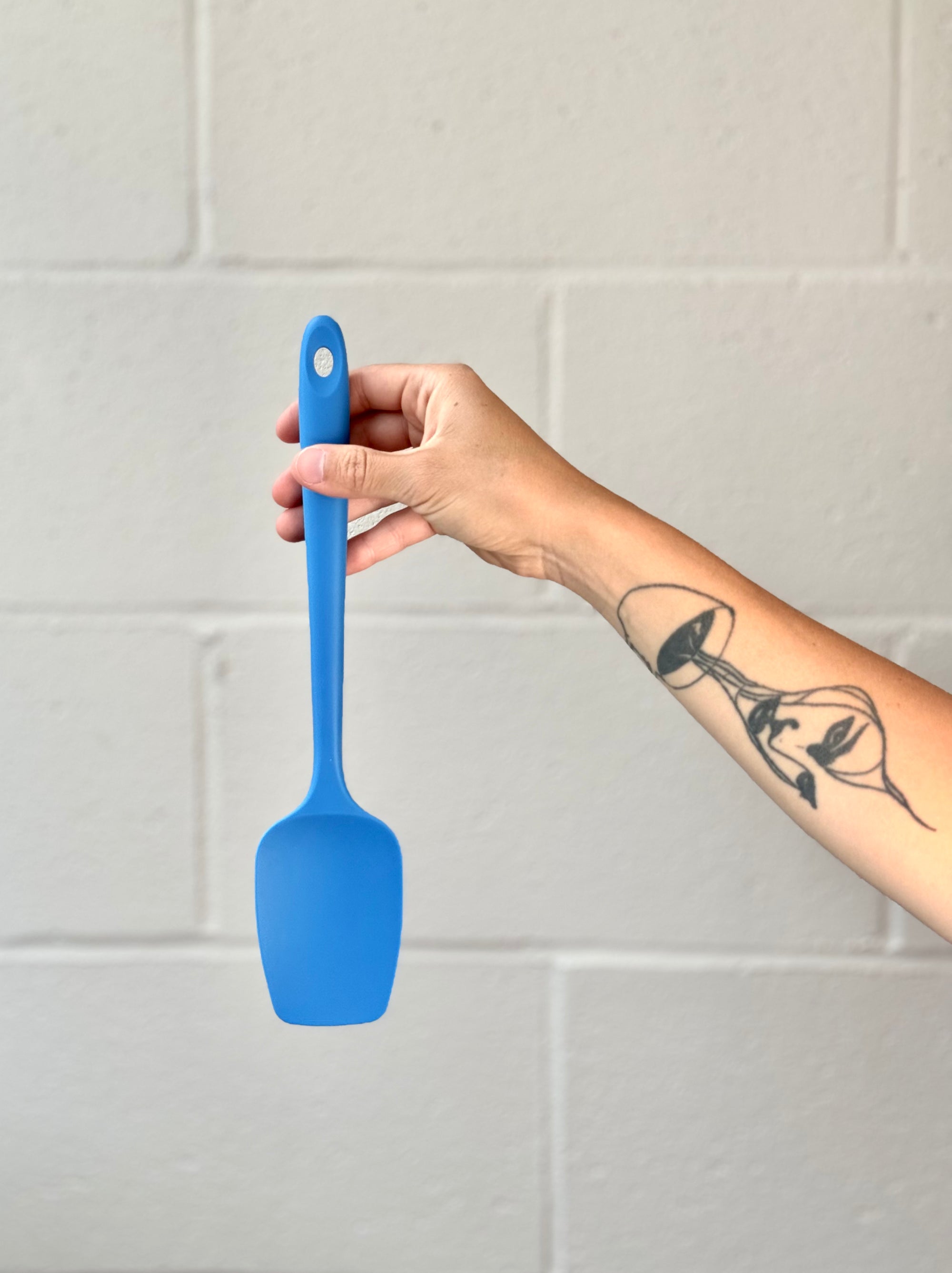 Blue spatula