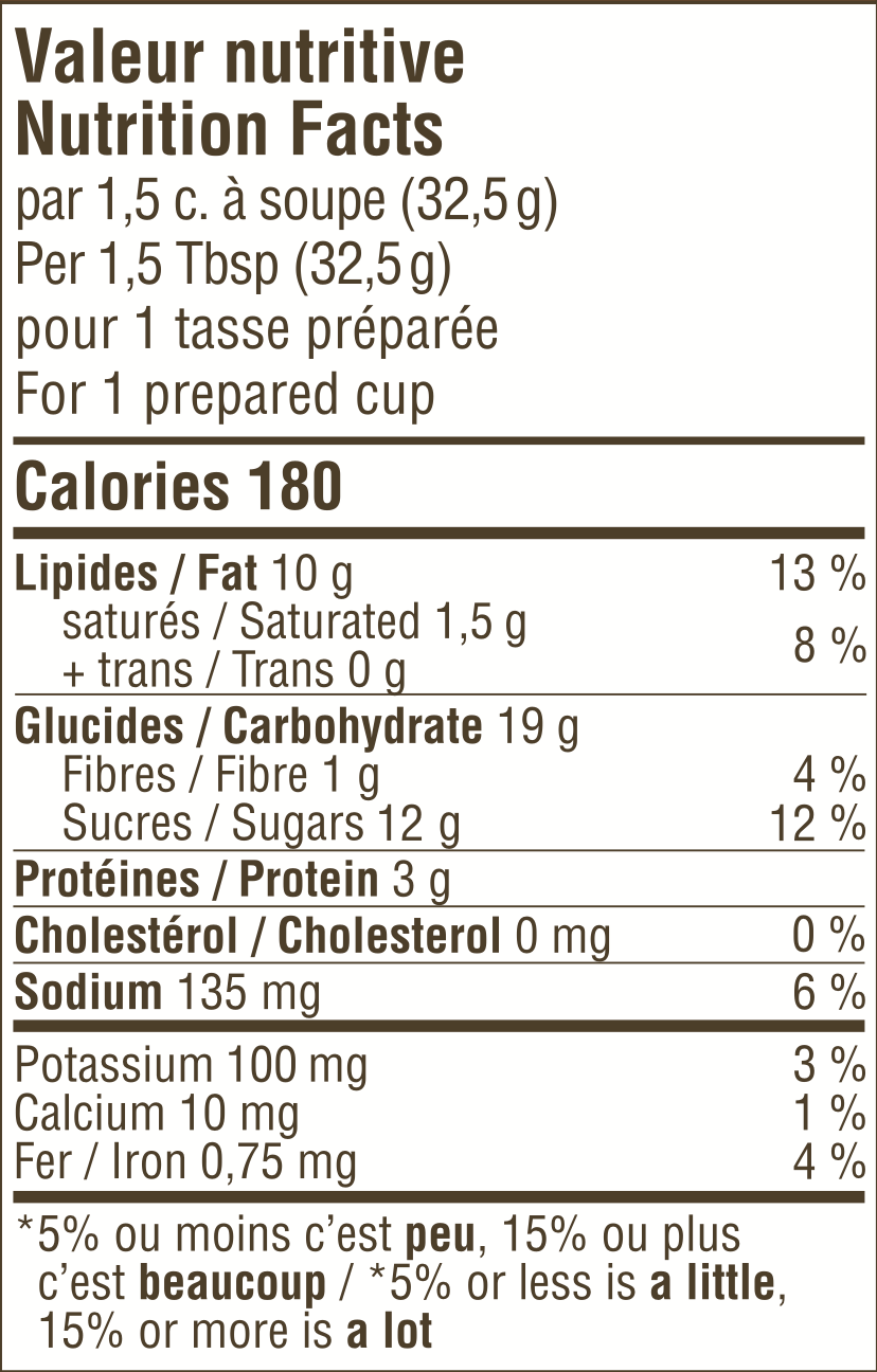 Avoine chocolat 6 x 1L